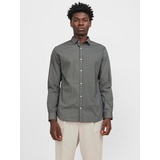 JACK & JONES Langarmhemd JPRBLABLACKPOOL STRETCH SHIRT LS SS24 SN grün M