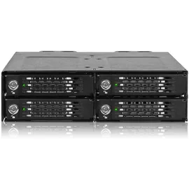 ICY Dock 4X M.2 NVMe PCIe 4.0 SSD zu 4X OCuLink (SFF-8612) Wechselrahmen - schwarz