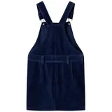 vidaXL Kinder-Latzkleid Cord Marineblau 116