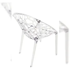 CLP Crystal Stapelstuhl 59 x 60 x 80 cm transperant 2 St.