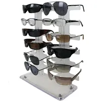 Yudu Brillenetui Acryl Brillenständer Brillenpräsenter für 12 Brillen