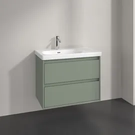 Villeroy & Boch Waschtischunterschrank 2 Auszüge 77,2 x 59,6 cm Soft Green