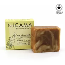 Nicama Upcycling Peelingseife Zitronenschale 100 g