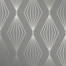 boutique luxury Marquise Geo Vliestapete 10 m x 0,64 m 1 St Grau