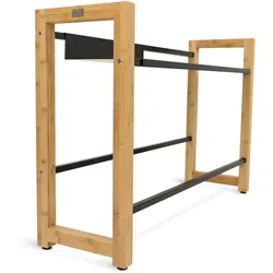 holz4home® Getränkekistenregal Bambus - 4 Kisten breit