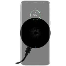 goobay 59877 Qi Kabelloses Ladegerät 5 W, schwarz