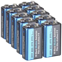 Pearl 10er-Set 9V-Block Alkaline-Batterien