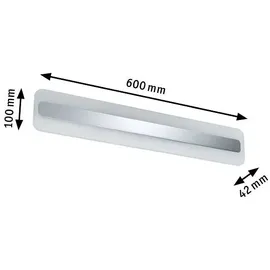 Paulmann Lukida IP44 3000K 650lm 230V 9W Chrom