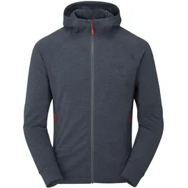 Rab Nexus Hoodie Fleece Grau/Blau M