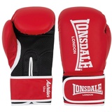 Lonsdale Boxhandschuhe aus Kunstleder ASHDON Rot, 12 oz