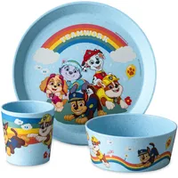 Koziol Connect Grow Paw Patrol Kindergeschirrset 3-tlg. organic sky blue