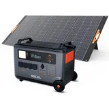 OSCAL PowerMax 3600 SE Tragbare Solarspeicher 3600Wh + OSCAL PM400 Pro Faltbares Solarpanel 400W Mobile Solaranlage für Powerstation Solarspeicher