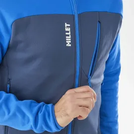 Millet Seneca Fleece Mit Durchgehendem Reißverschluss - Dark Denim / Icon Blue - XL