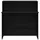 vidaXL Empfangstheke Schwarz 100x50x103,5 cm Holzwerkstoff -