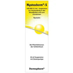 Nystaderm S Suspension Dosierpumpe 24 ml