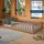 Kids Collective Jugendbett Bodenbett 90 x 200 cm Kiefer braun