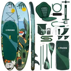 Stand Up Paddling Board Premium Zubehör, HUIIKE, Grün, große Stabilität grün 305 MM