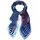 DESIGUAL Rechteckiger Foulard Bluestrip Rectangle Blue U
