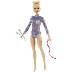 Barbie Rhythmische Sport-Gymnastik Puppe, Anziehpuppe