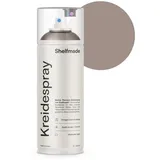 shelfmade Kreidespray braun - hochwertiges Kreidefarbe Spray in braun - matte chalk Sprayfarben - deckendes Chalk Spray (Coffee - Kaffeebraun)