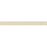 A.S. Création selbstklebende Bordüre Only Borders Borte 5,00 m x 0,05 m beige weiß Made in Germany 259219 2592-19