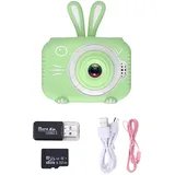 Kaninchen Kinder Kinderkamera, Lernspielzeug 5,1 cm HD-Bildschirm Foto Videokamera Kinder Digitalkamera mit Kartenleser for Kinder Spielzeug Fotokamera Geburtstag Spielzeug Geschenk