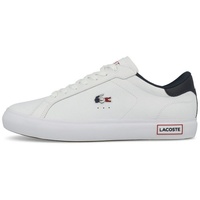 Lacoste Sportschuhe Powercourt Sneaker aus Leder Sneaker weiß 46 EU