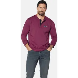 Sweatshirt JAN VANDERSTORM "Sweatshirt JORNSEN", Herren, Gr. 7XL, rot (dunkelrot), Obermaterial: 100% Baumwolle CO., Shirts Sweatshirt
