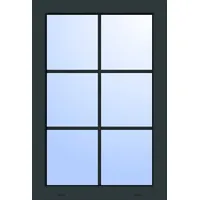 Fenster Festverglasung FRANZ 2-fach Verglasung  Anthrazit RAL 7016 Festverglasung