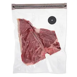 CASO Design caso® Vakuumierbeutel für Lebensmittel Vacu Zip Bags, 20 St.