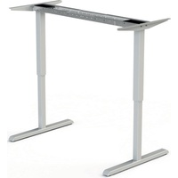actiforce Steelforce Pro 300 Slim elektrisch höhenverstellbares Schreibtischgestell weiß ohne Tischplatte, T-Fuß-Gestell weiß 101,0 - 151,0 x 60,0 cm