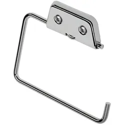 Geesa Toilettenpapierhalter Hotel - Klopapierhalter, Wc Papierhalter zum Bohren, chrom