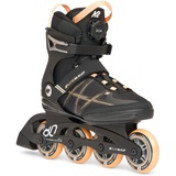 K2 Skates Damen Inline Skates ALEXIS 80 BOA, black - peach, 30H0100.1.1.070