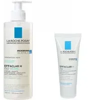 LA ROCHE POSAY EFFACLAR H ISO-BIOME Soin Réparateur Apaisant Anti-Marques + Crème Lavante Hydratante Apaisante Set(S) 1 pc(s)