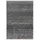 KADIMA DESIGN Strapazierfähiger Geometrischer Wohnzimmer-Teppich in Naturfarben - `Perran` Serie. Farbe: Blau, Textil, Gestreift, Rechteckig, 140x80 cm, | Kadima Design Teppich,