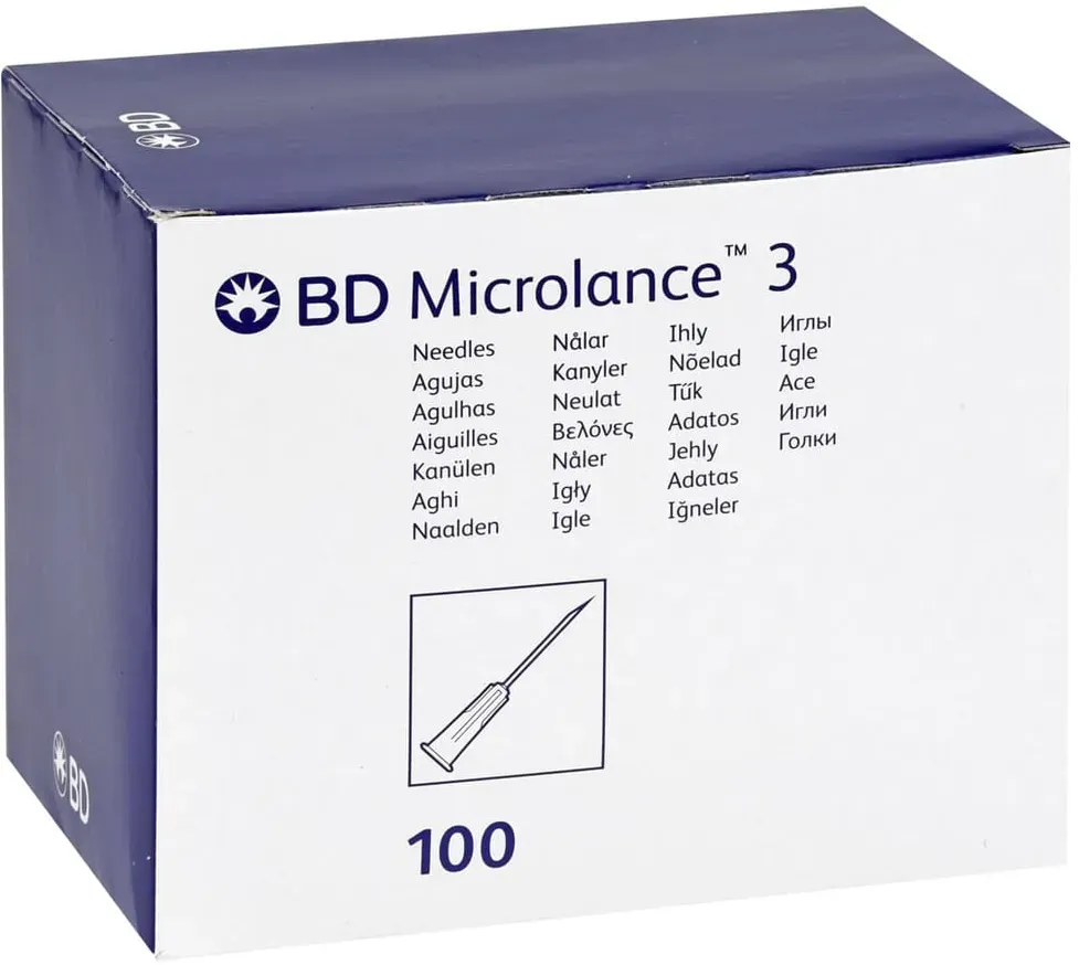 Bd Microl 23g Kan 1 1/4
