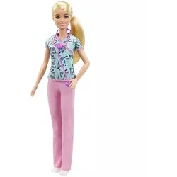 Barbie Karriere Puppen: Barbie Krankenschwester - mit blondem Haar