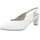 CAPRICE Slingpumps aus Leder Spitz, weiß, Größe 37 1⁄2 EU / 4,5 UK