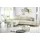 furn.design Ecksofa Struktur-Stoff 2-Sitzer Beige