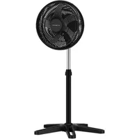 Rowenta Turbo Essential Standventilator, Schwarz,