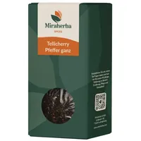 Miraherba - Bio Tellicherry Pfeffer ganz 100 g