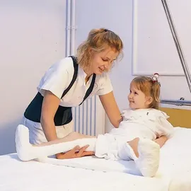 Mikros PQS 600 Rückenbandage 1 St. Schwarz XXXL