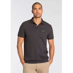 Poloshirt, mit besonderer Materialstruktur, Gr. XXL (60/62), anthrazit, , 45593063-XXL