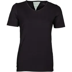 Papillon Fitness-Shirt s/sl V-Ausschnitt Damen schwarz 2XL