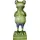 FD Dekofigur Frosch stehend 44 cm grün