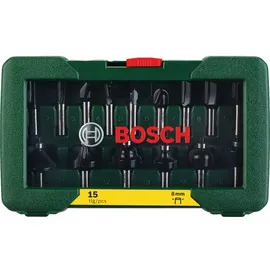 Bosch Professional HM Fräser-Set 15-tlg. 2607019469