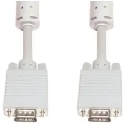 e+p HD15/HD15, 5m VGA-Kabel VGA (D-Sub) Weiß