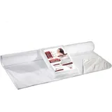 Rizo Matratzenauflage 180x200, Wasserdicht, Mit Wachstuchbezug, Weiß