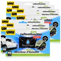 UHU Auto Luftentfeuchter 300g - Wiederverwendbar (5er Pack)