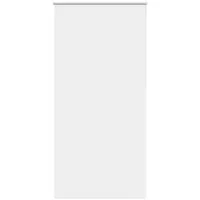 VidaXL Verdunkelungsrollo Weiß 110x230cm Stoffbreite 105,7cm Polyester